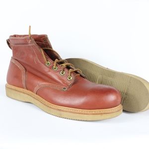 Vtg Carolina Mens 13 EE Steel Toe Chukka Boots